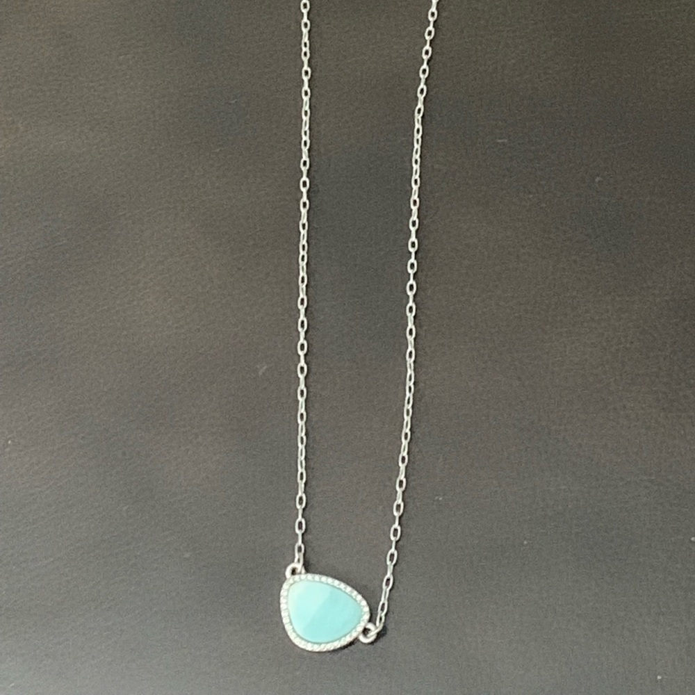 Necklace with stone